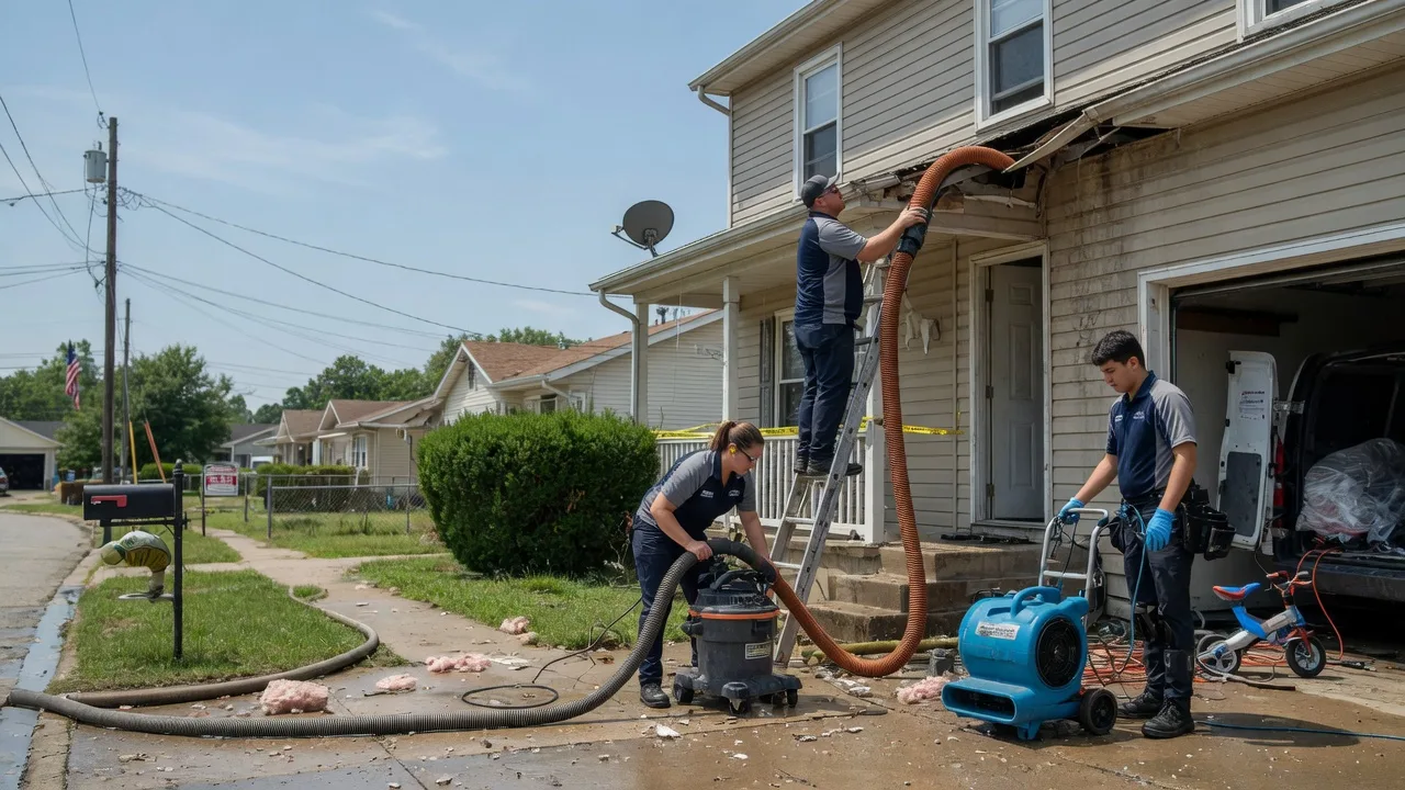 Water Damage Restoration in Cannelburg, IN near me